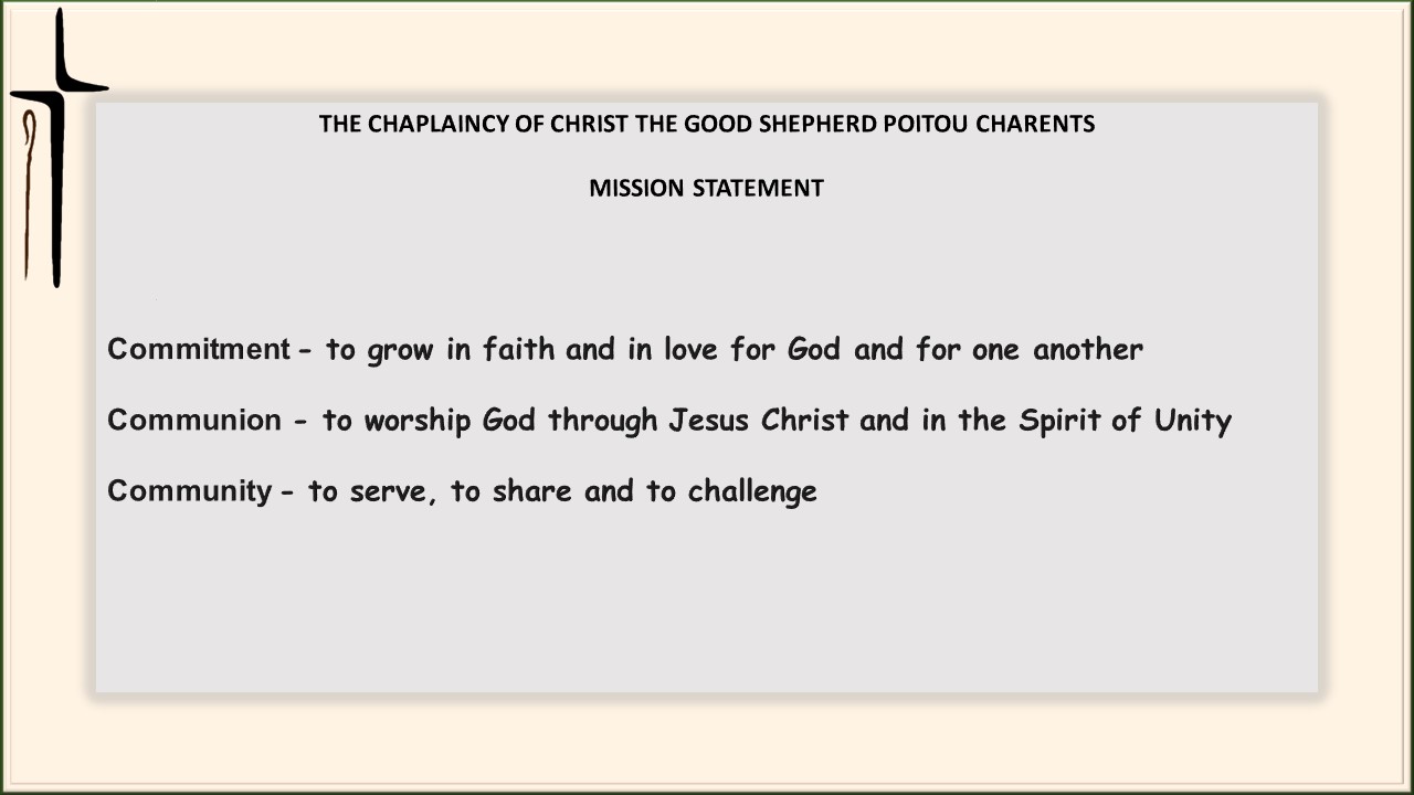 Chaplaincy Mission Statement